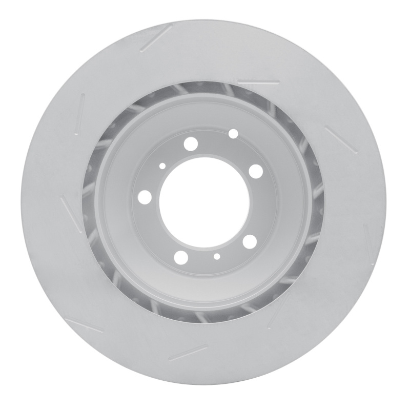 Porsche Panamera Brake Rotor (1) - Left Rear - R1 Concepts - Slotted Carbon Alloy GeoMET - `18-`23